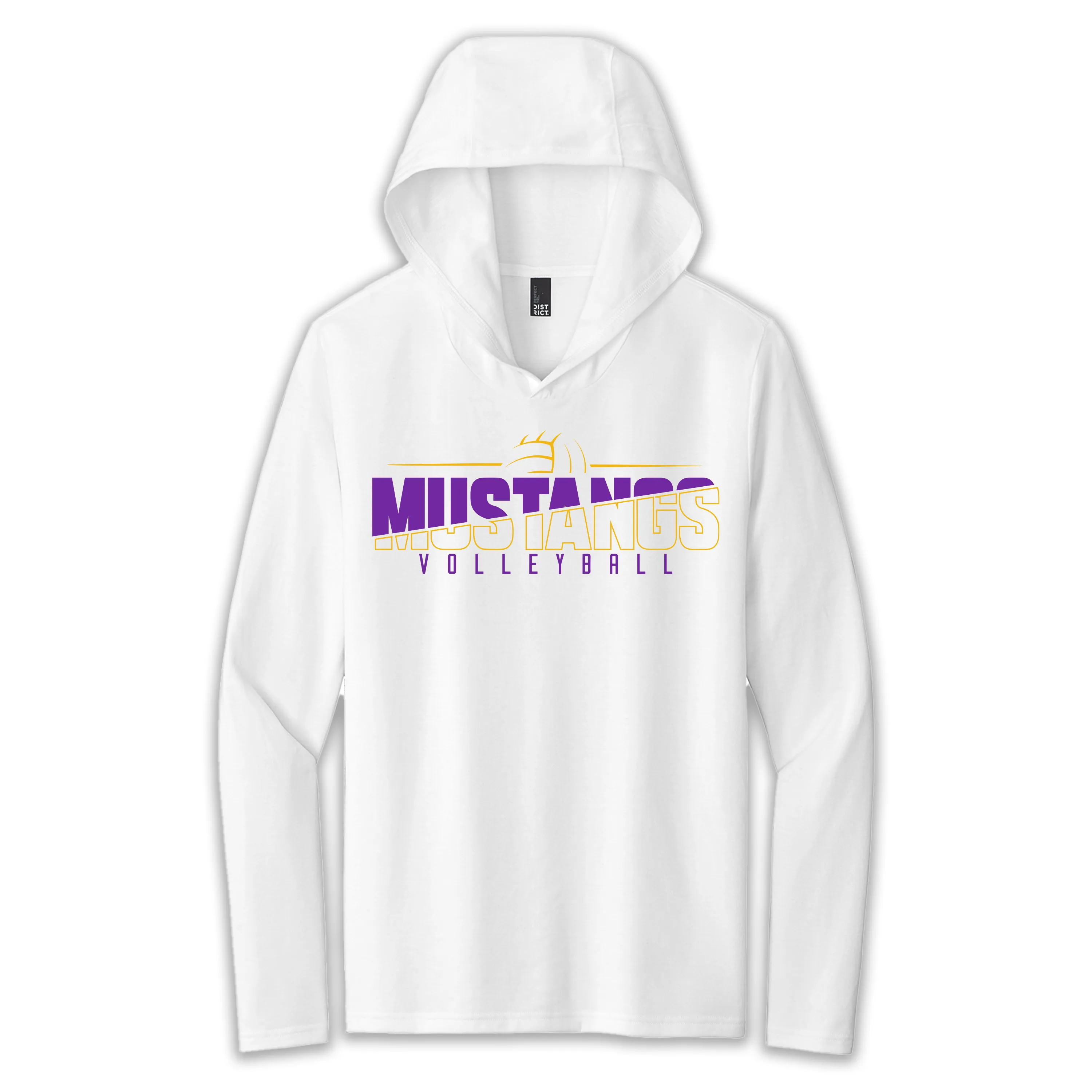 Mustangs Volleyball Hooded Pullover