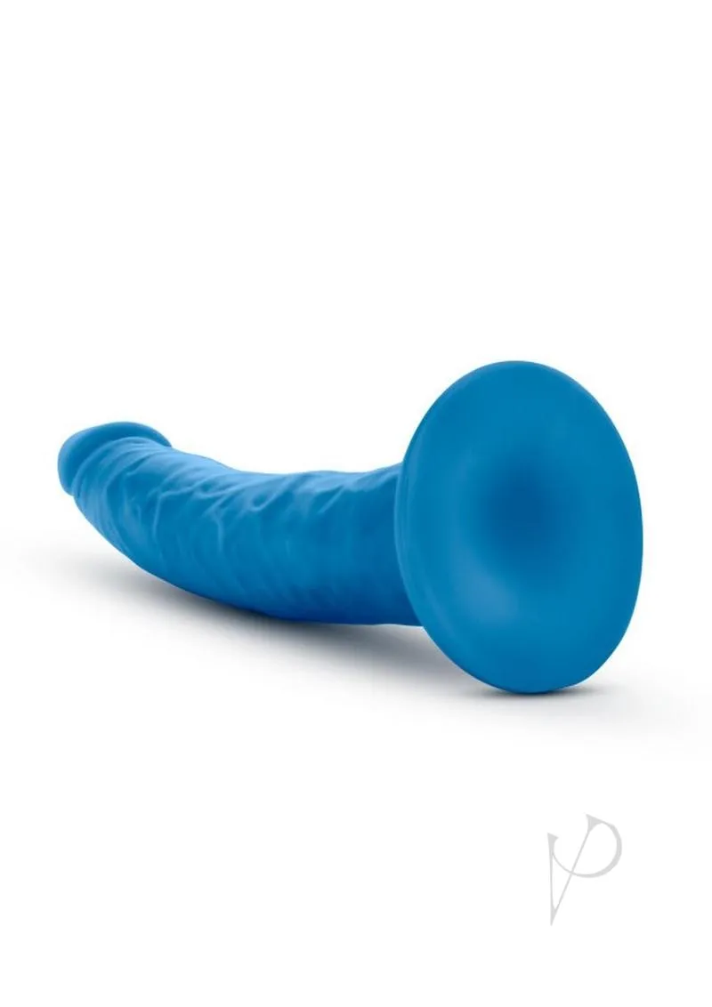 Neo Elite Dd Cock W/suction 7.5 Blue