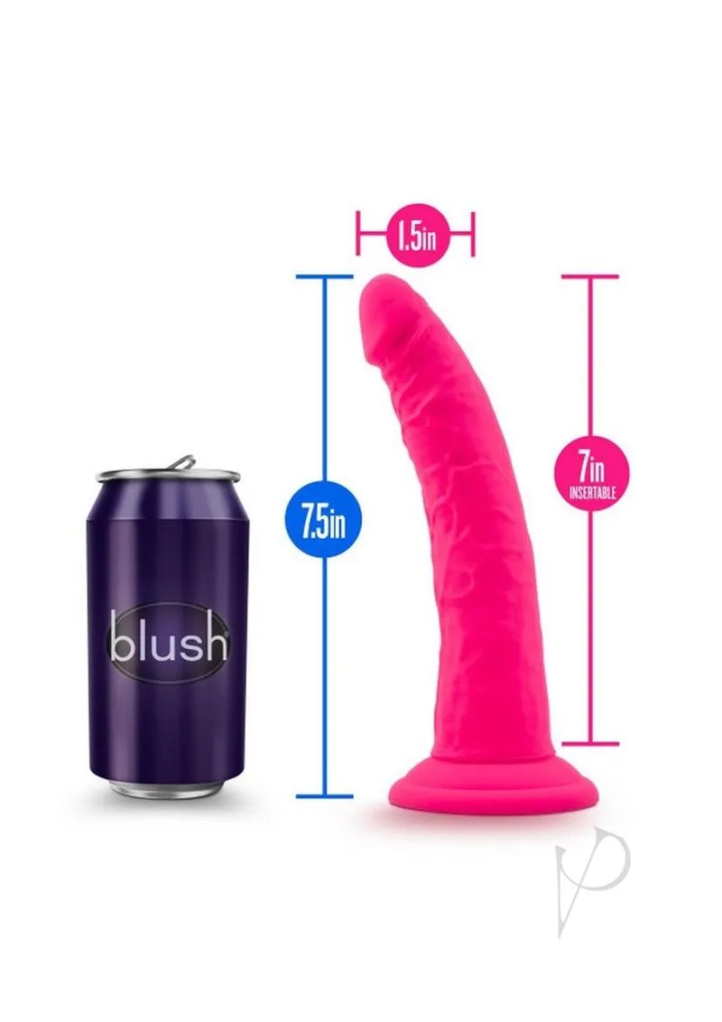 Neo Elite Dd Cock W/suction 7.5 Pink