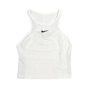 Nike Court Dri-Fit Slam Tank (Women's) - White/Black