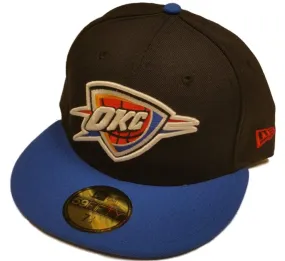 Oklahoma City Thunder New Era 59Fifty Navy Blue  Fitted Hat Cap