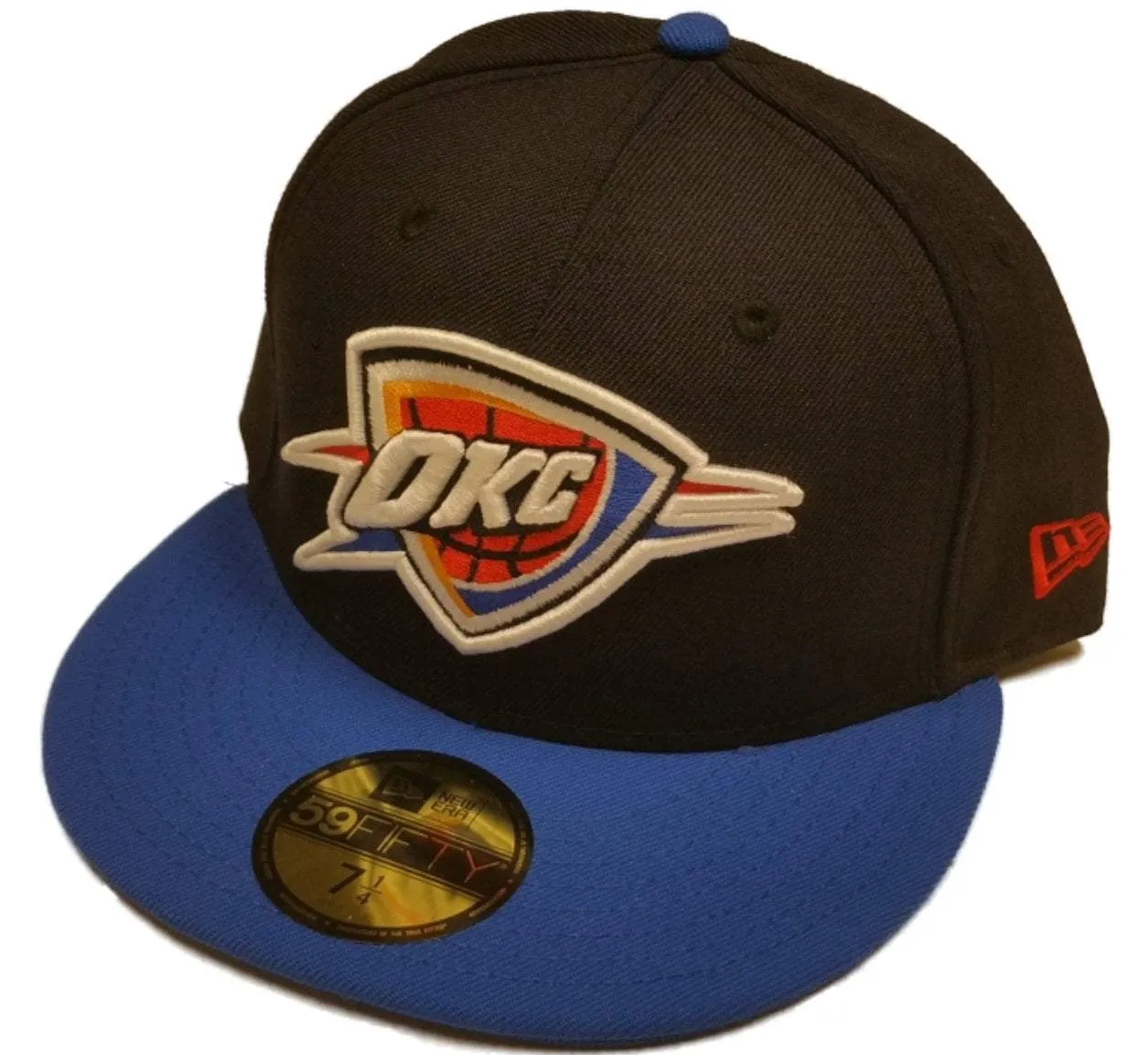 Oklahoma City Thunder New Era 59Fifty Navy Blue  Fitted Hat Cap