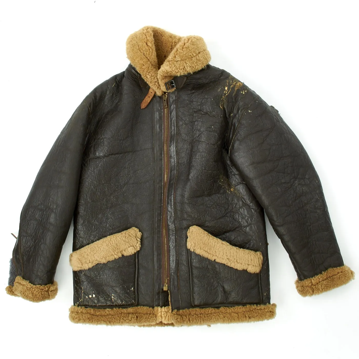 Original U.S. WWII Army Air Force Sheepskin Winter Flight Uniform