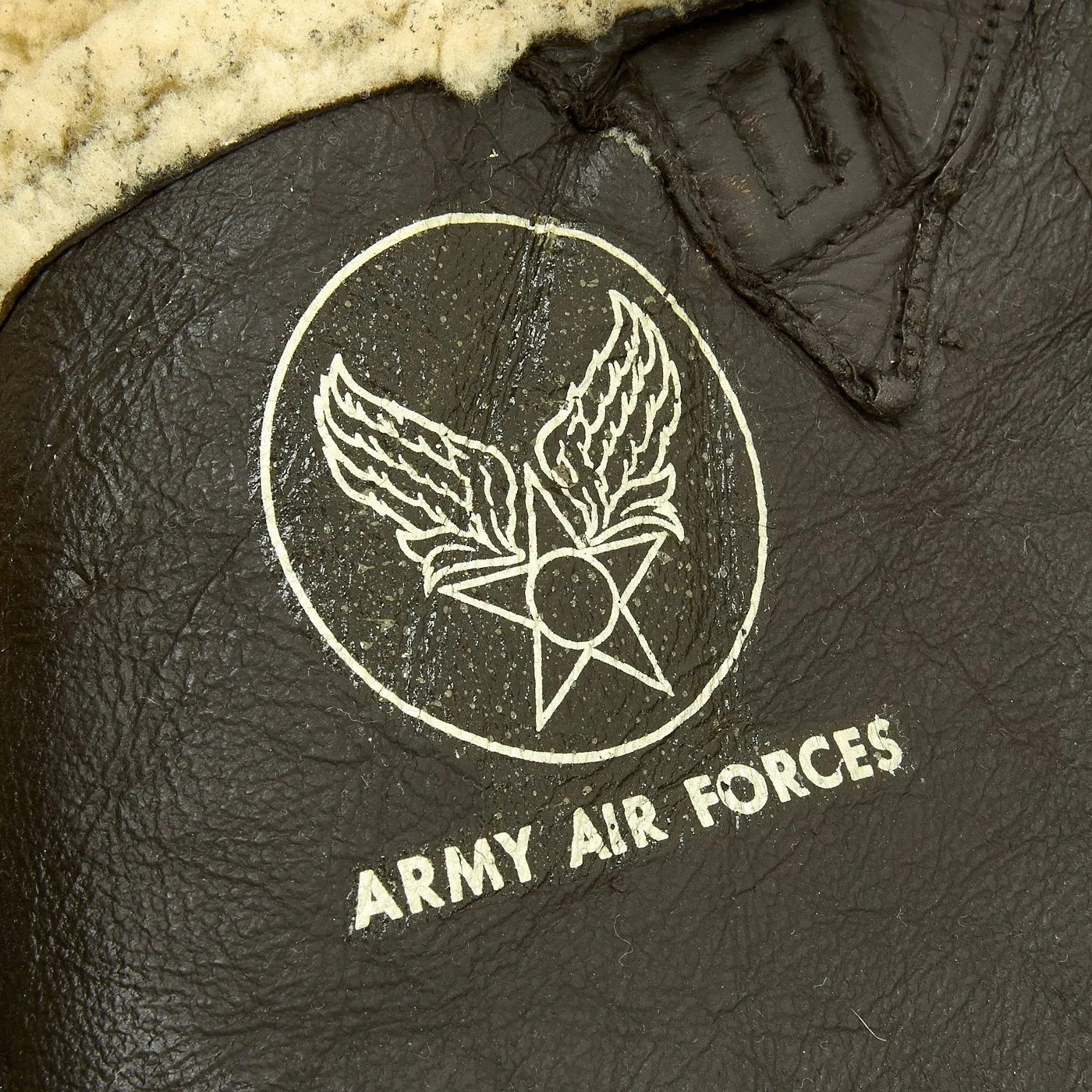 Original U.S. WWII Army Air Force Sheepskin Winter Flight Uniform