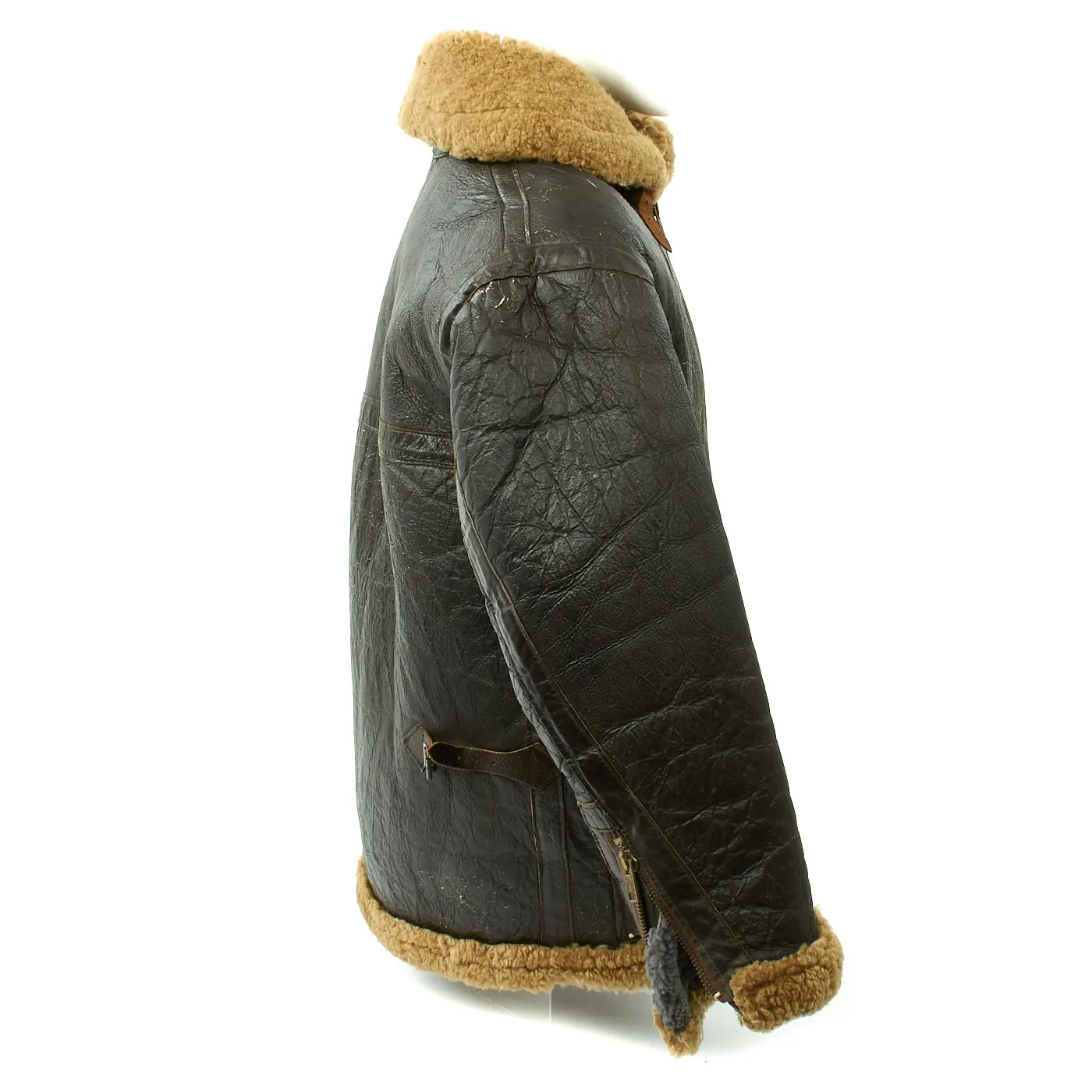 Original U.S. WWII Army Air Force Sheepskin Winter Flight Uniform