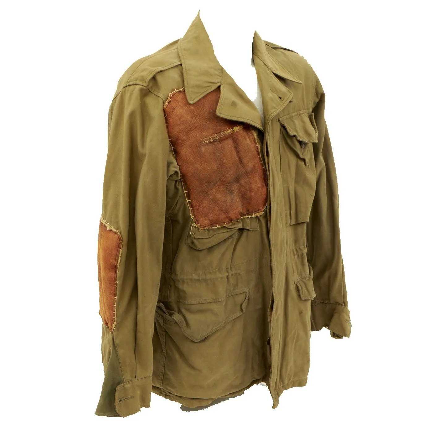 Original U.S. WWII Sniper Customized M-1943 Field Jacket