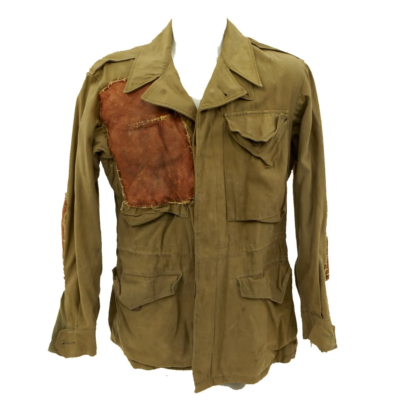 Original U.S. WWII Sniper Customized M-1943 Field Jacket