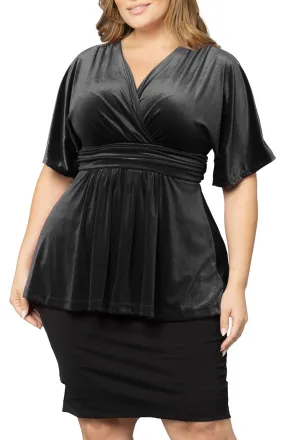 Park Avenue Velvet Top - Plus