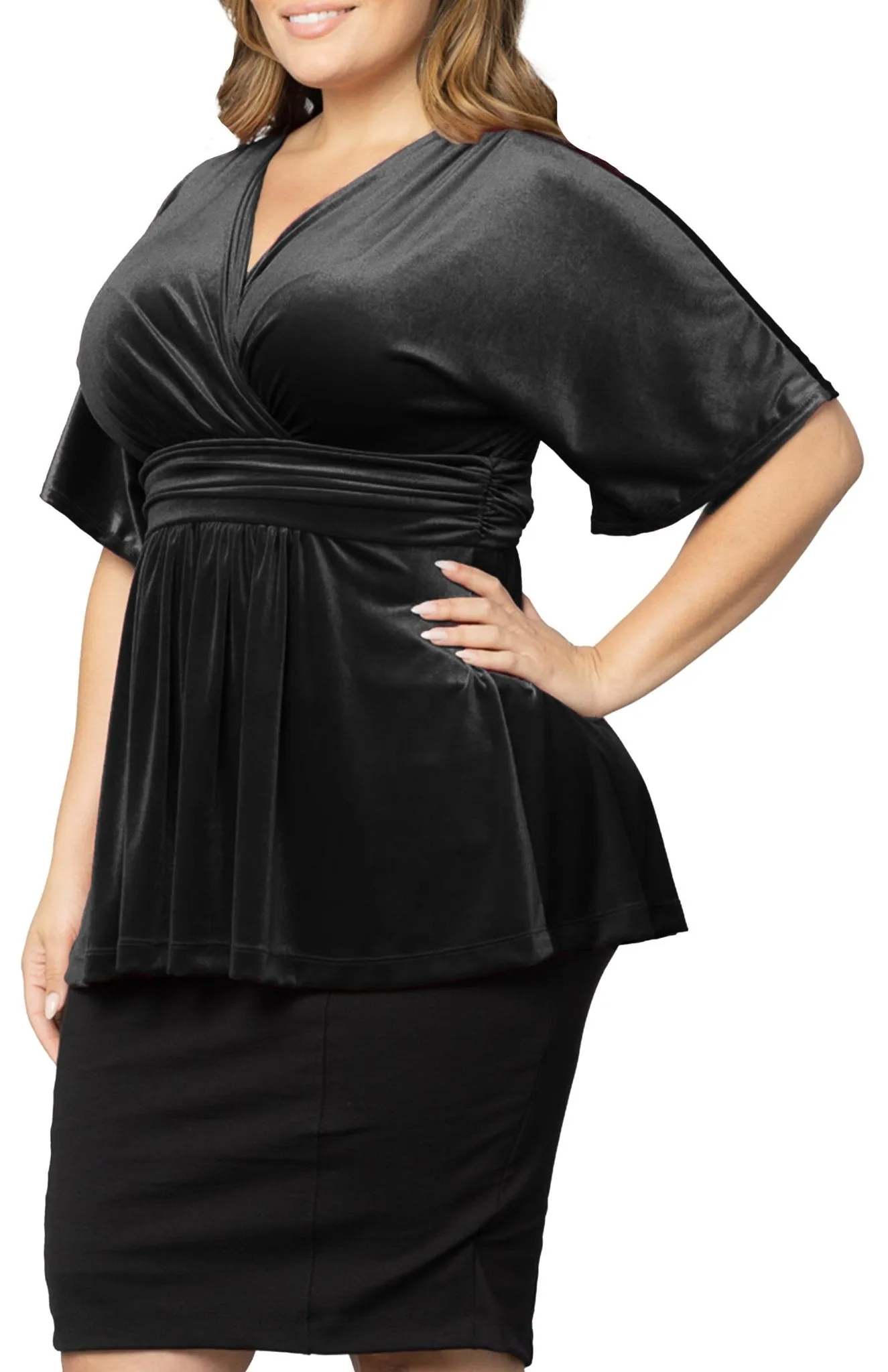 Park Avenue Velvet Top - Plus