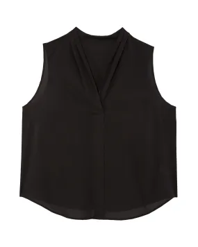 Peggy Classic V-Neck Tank | Black