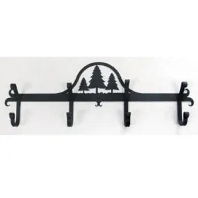 Pine Trees Coat Rack
