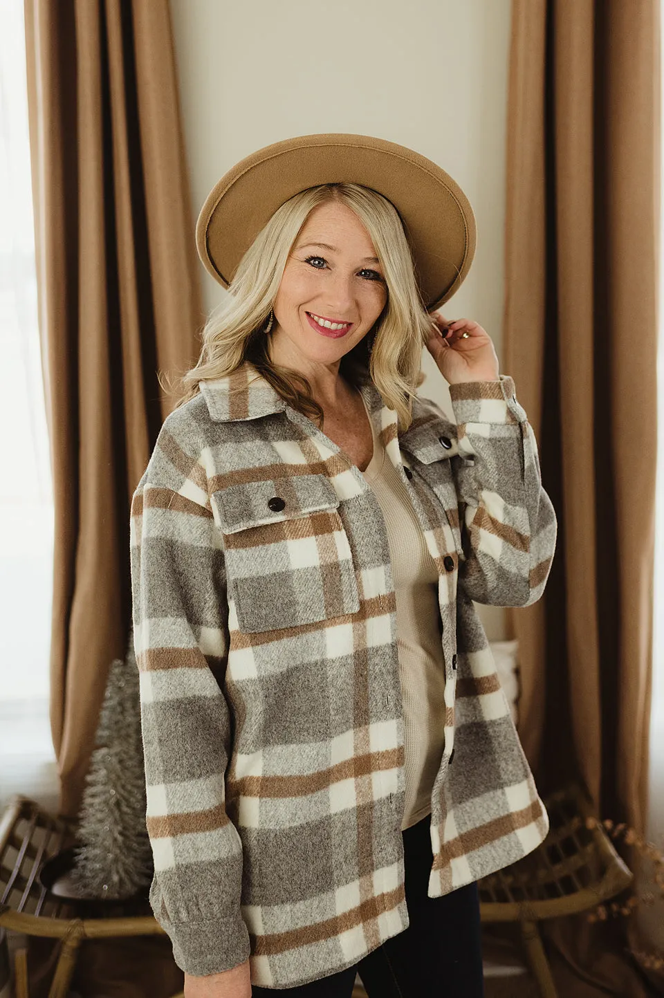 Plaid Coat