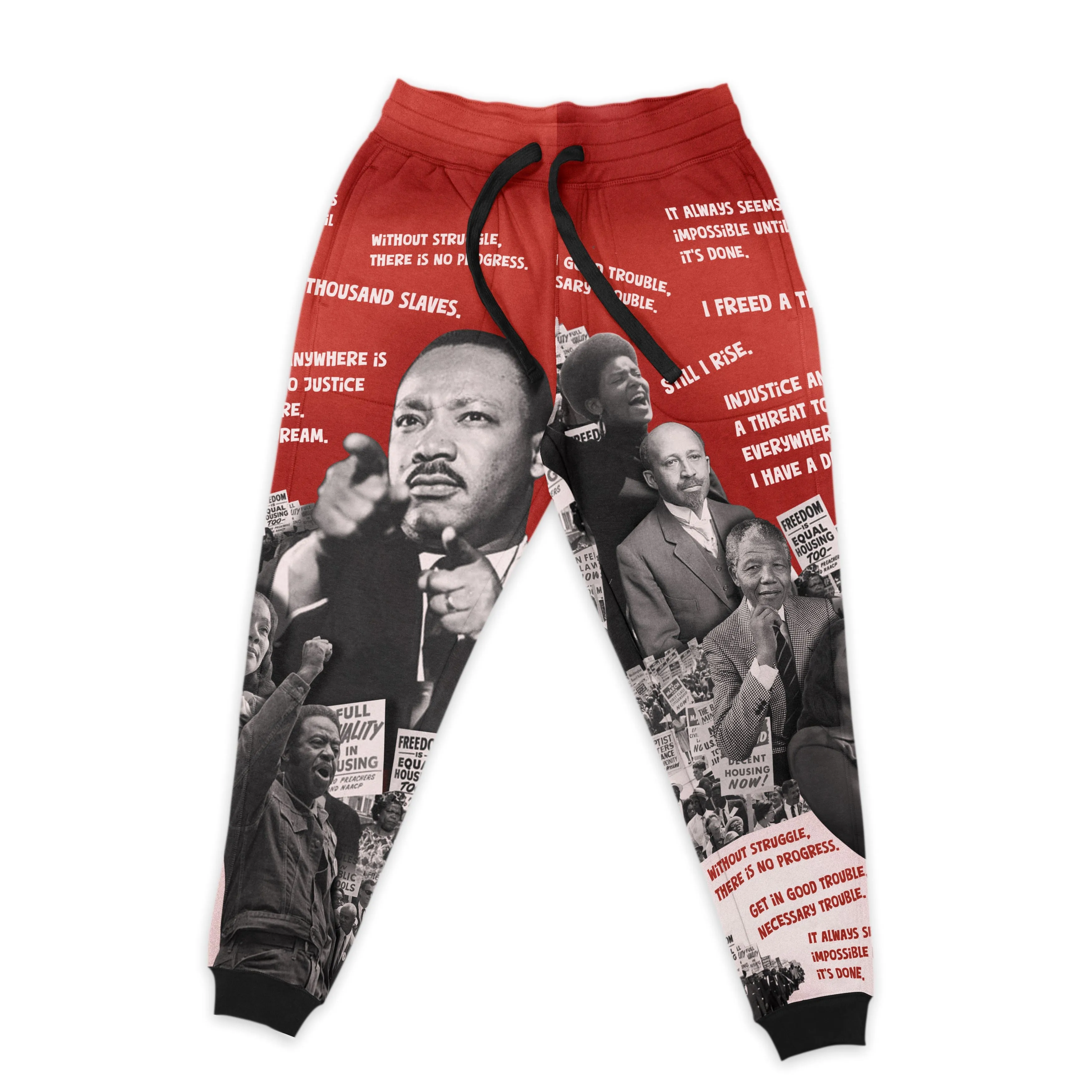 Portraits of Power All-over Hoodie and Joggers Set