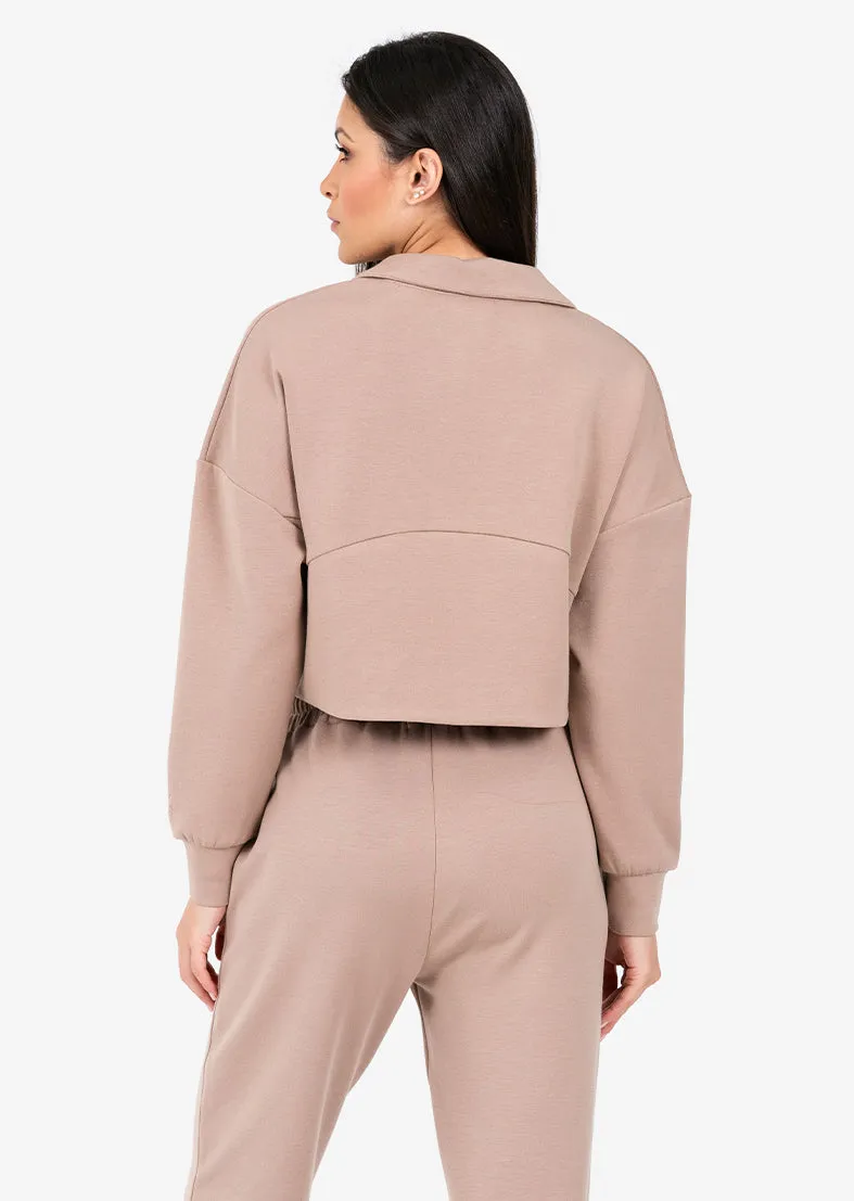 Premium Lounge Set Jogger Taupe