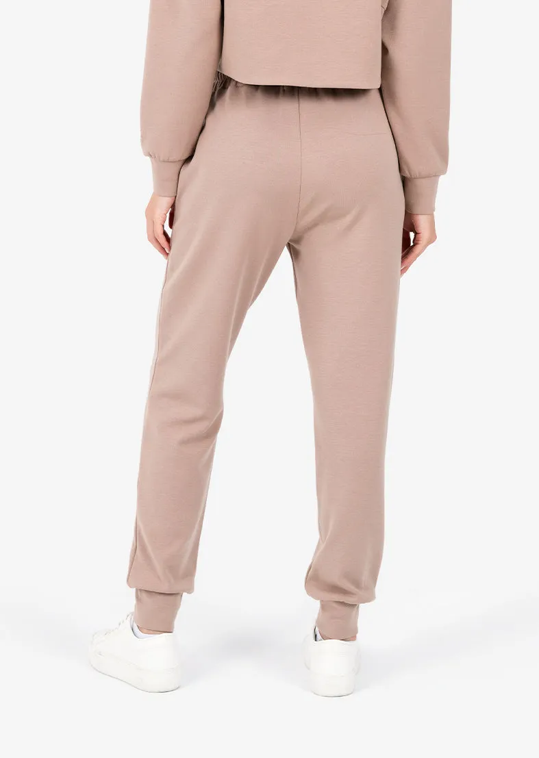Premium Lounge Set Jogger Taupe