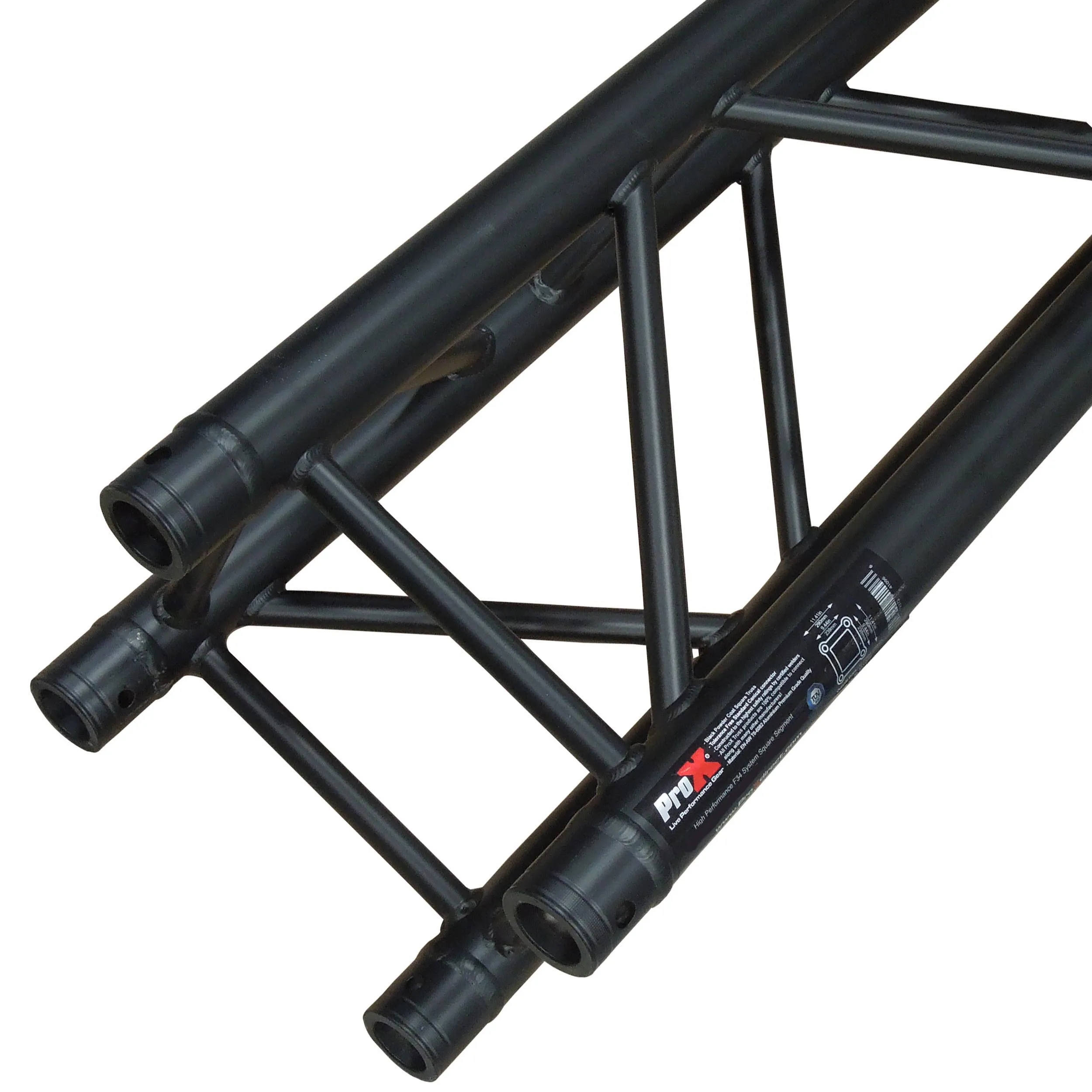 ProX XT-SQ984BLK 9.84Ft 3m F34 Segment Black Powder Coated | 2mm Wall