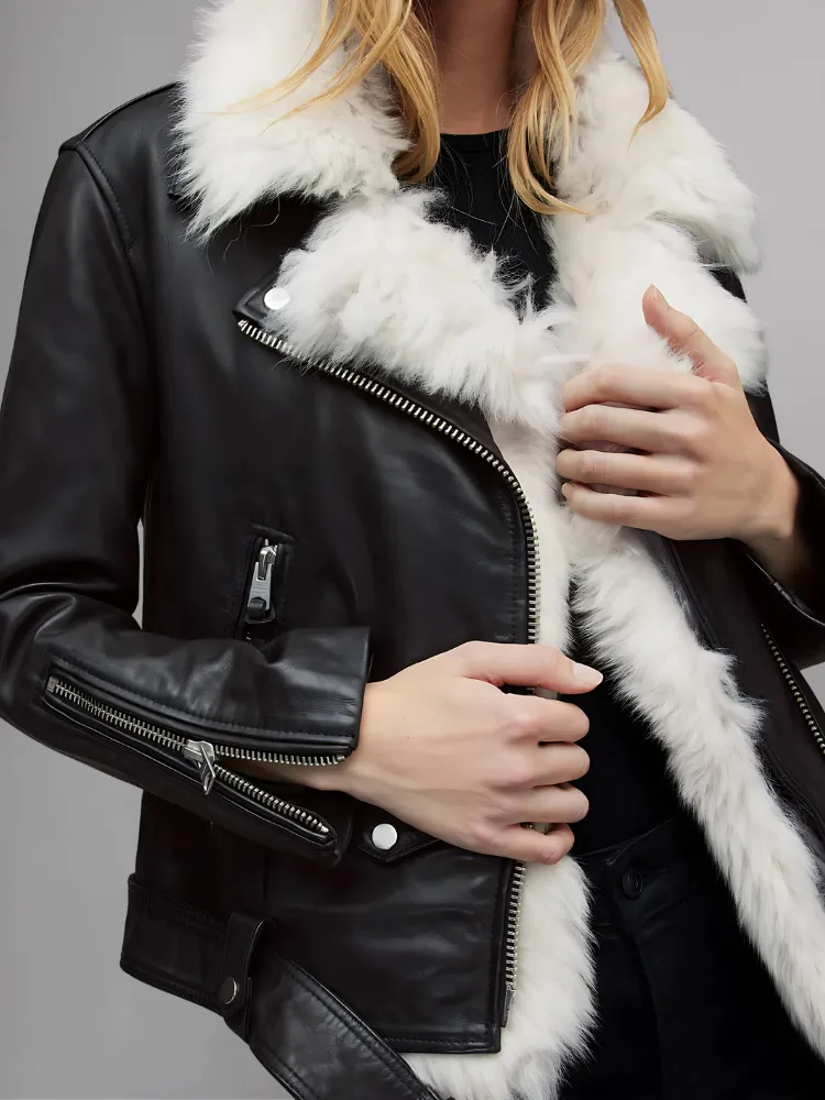 Quimby 2-in-1 Shearling Aviator Jacket