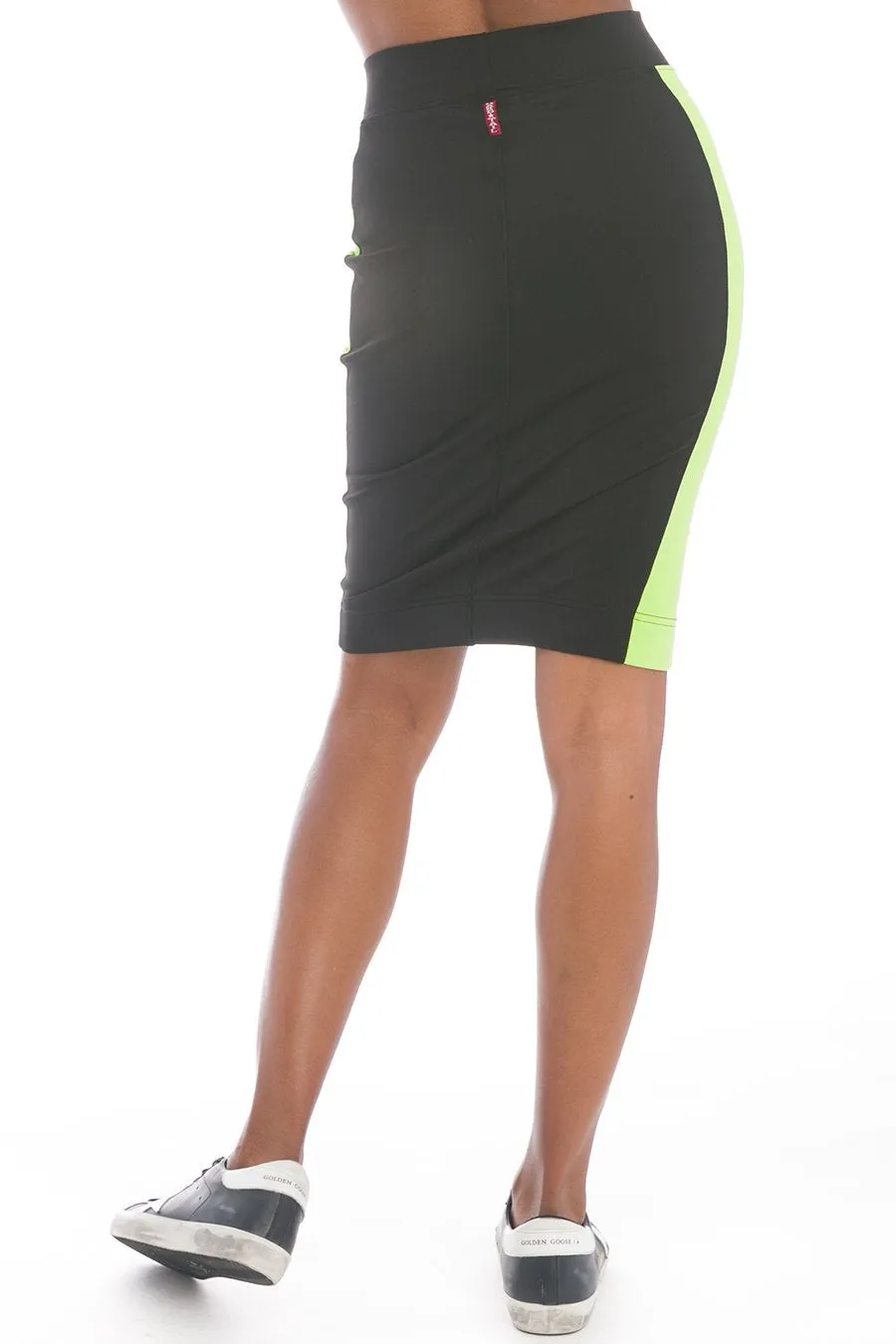 Racing Stripe Pencil Skirt