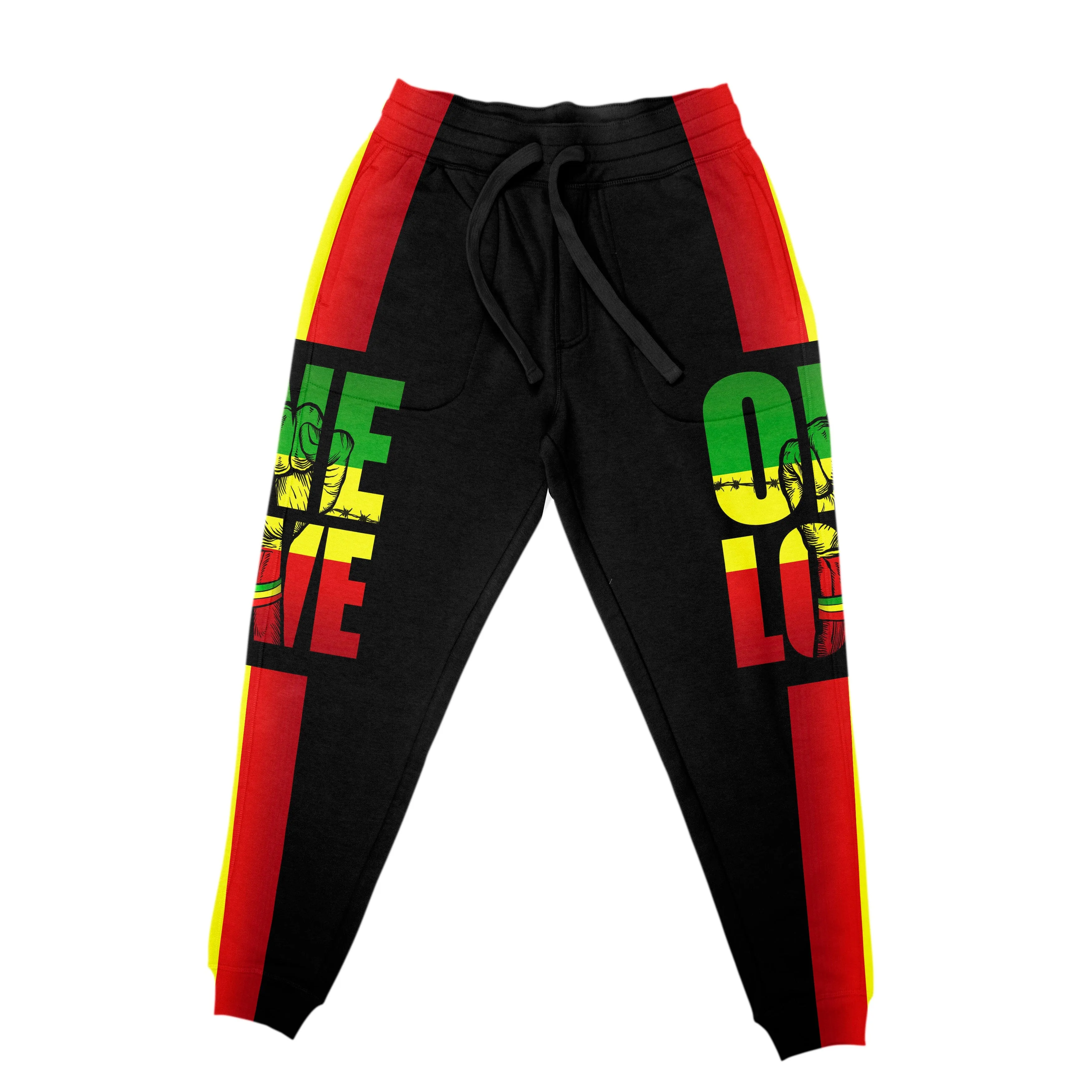 Reggae One Love All-over Hoodie and Joggers
