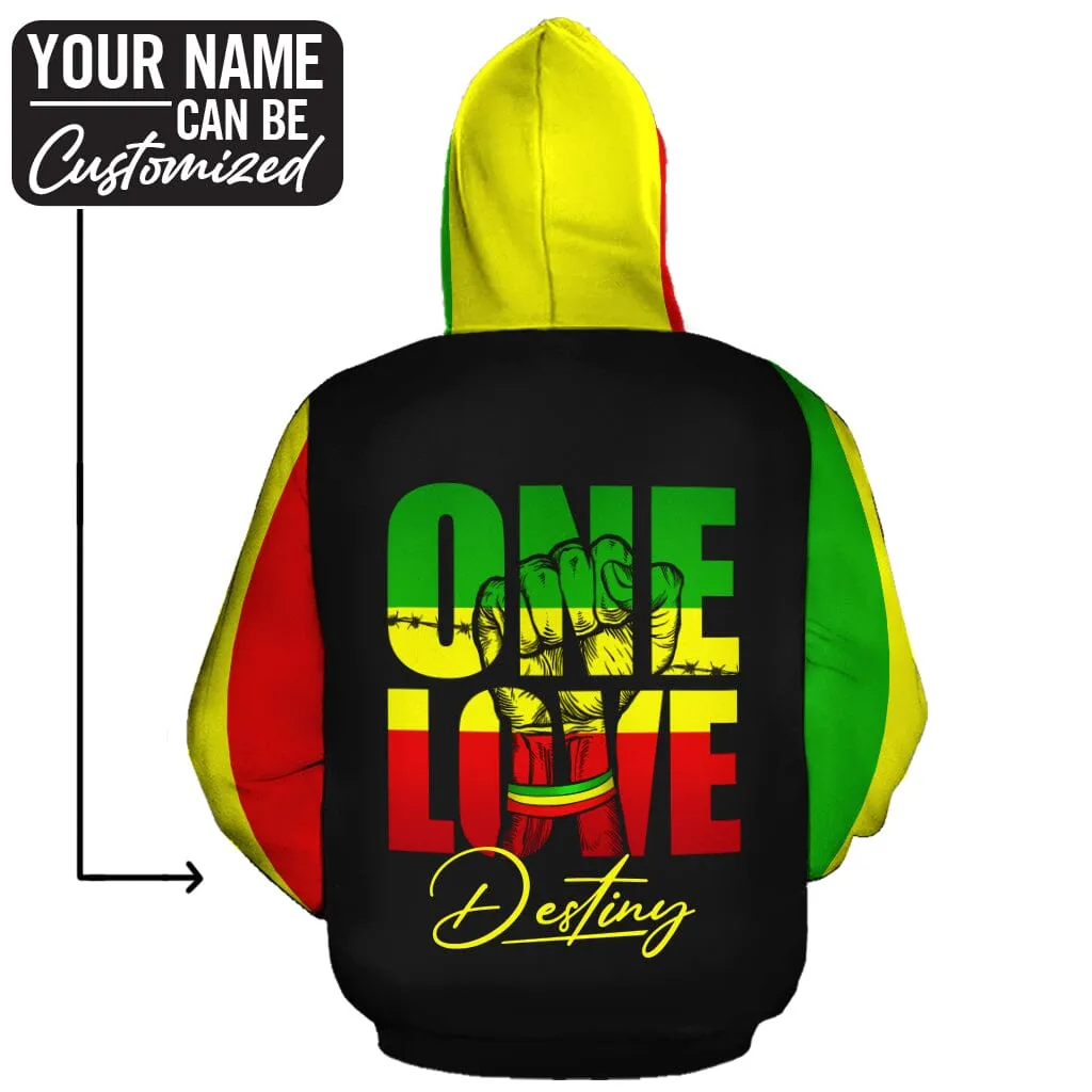 Reggae One Love All-over Hoodie and Joggers