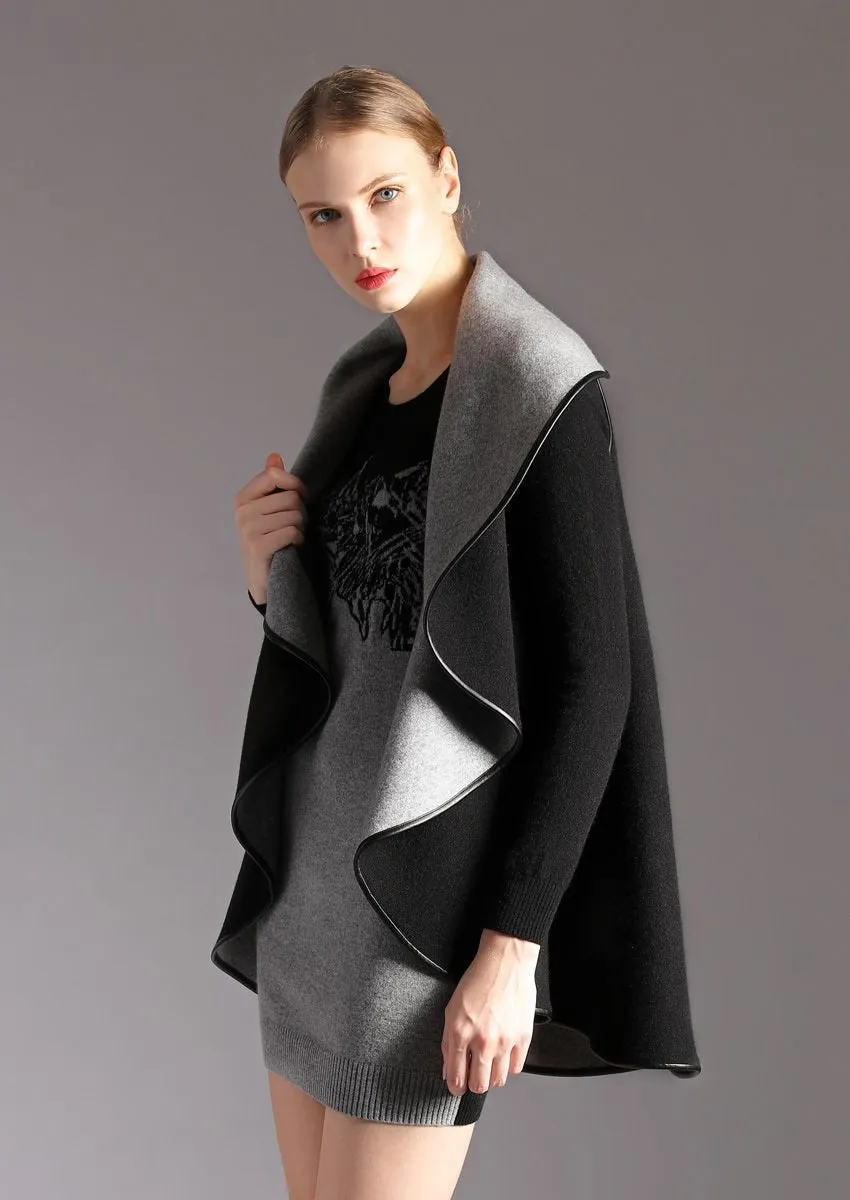Reversible Ladies Vest Coat