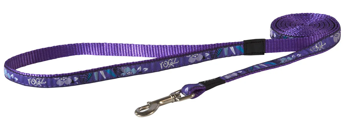 Rogz Fancy Dress Lead - Purple Forest