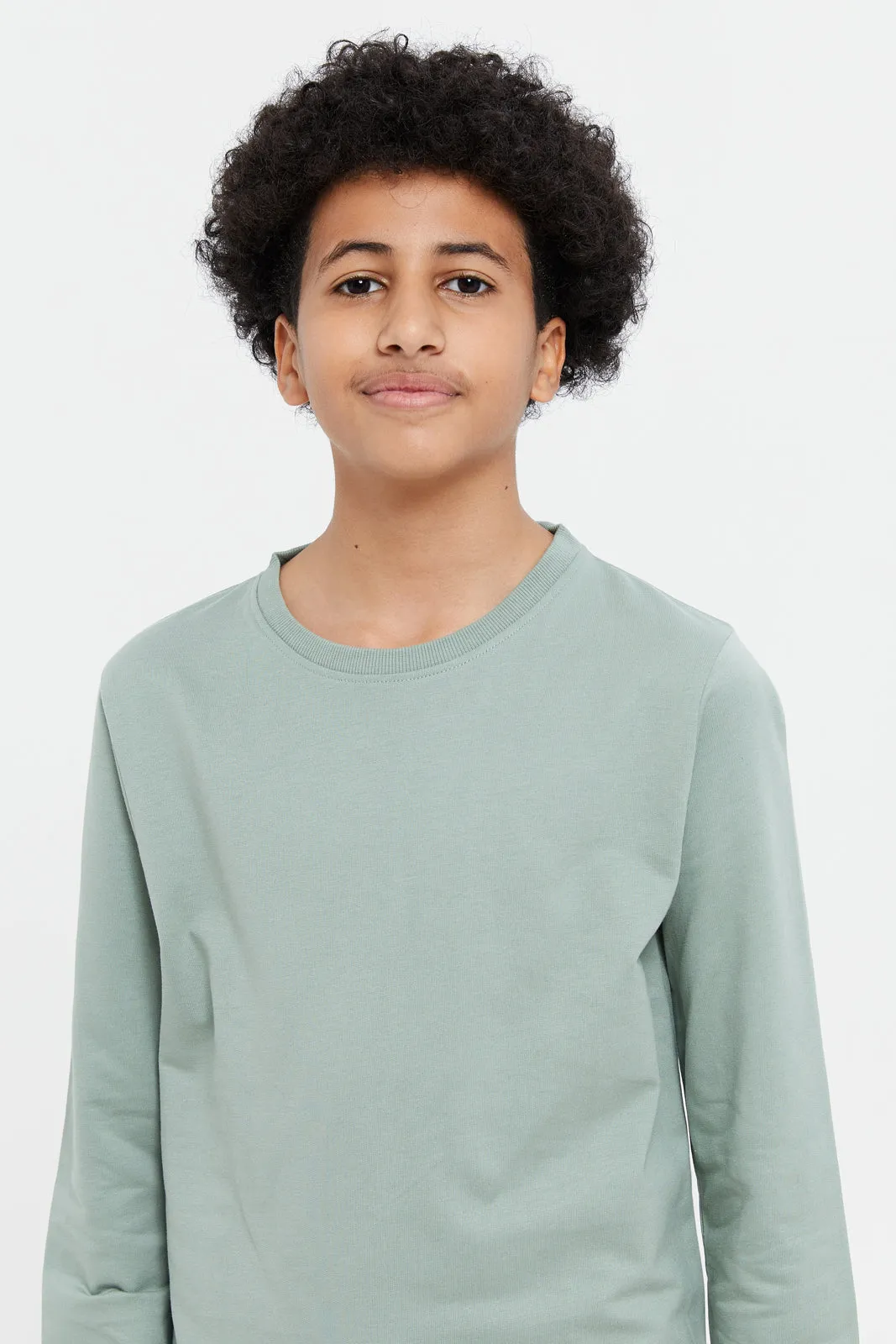Senior Boys Mint Sweatshirt
