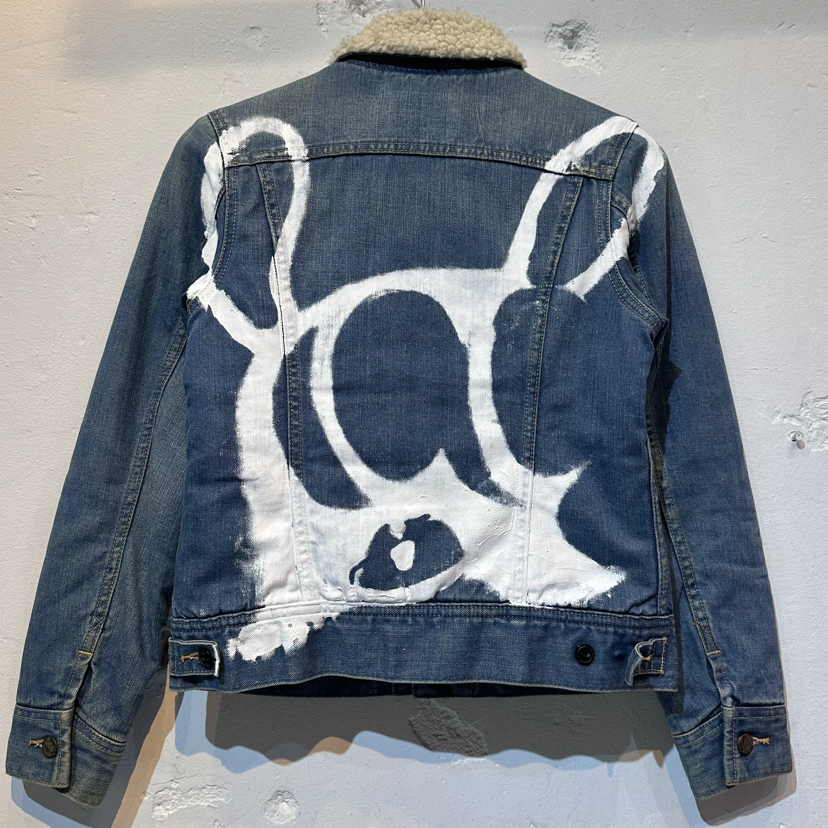 SKO SHEARLING DENIM JACKET