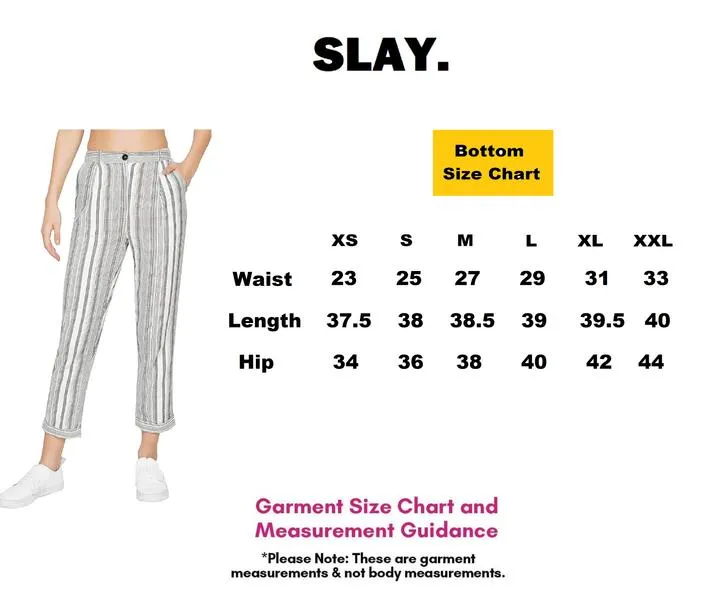 SLAY. Women's Yarn Dye Stripe Camisole And Pant Co-ord Set
