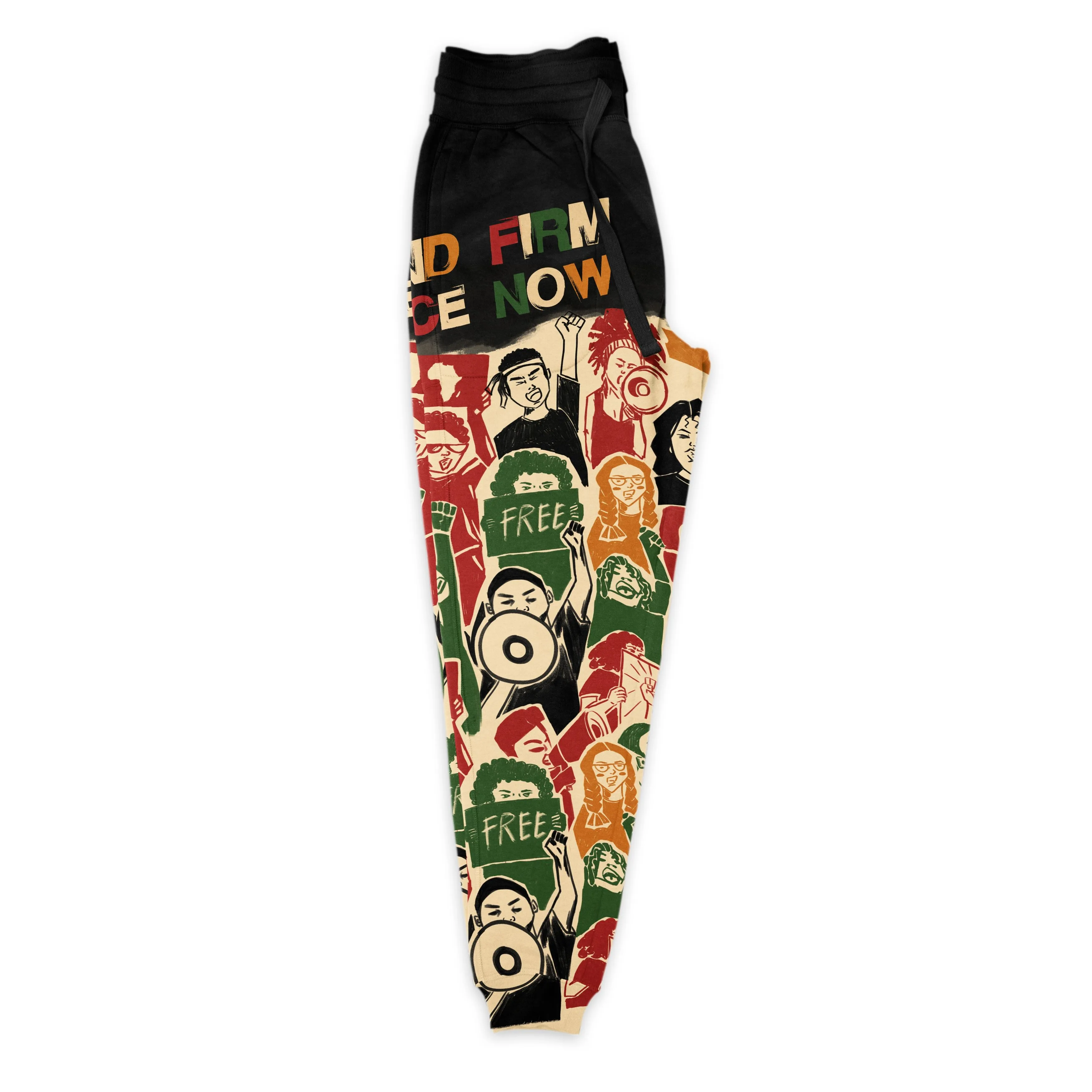 Stand Firm Justice Now Joggers
