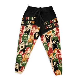 Stand Firm Justice Now Joggers