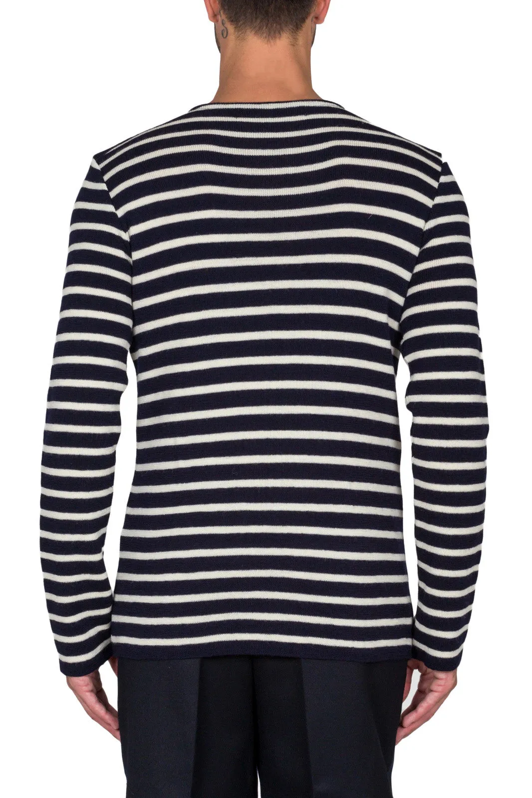 Striped Pullover Red Heart