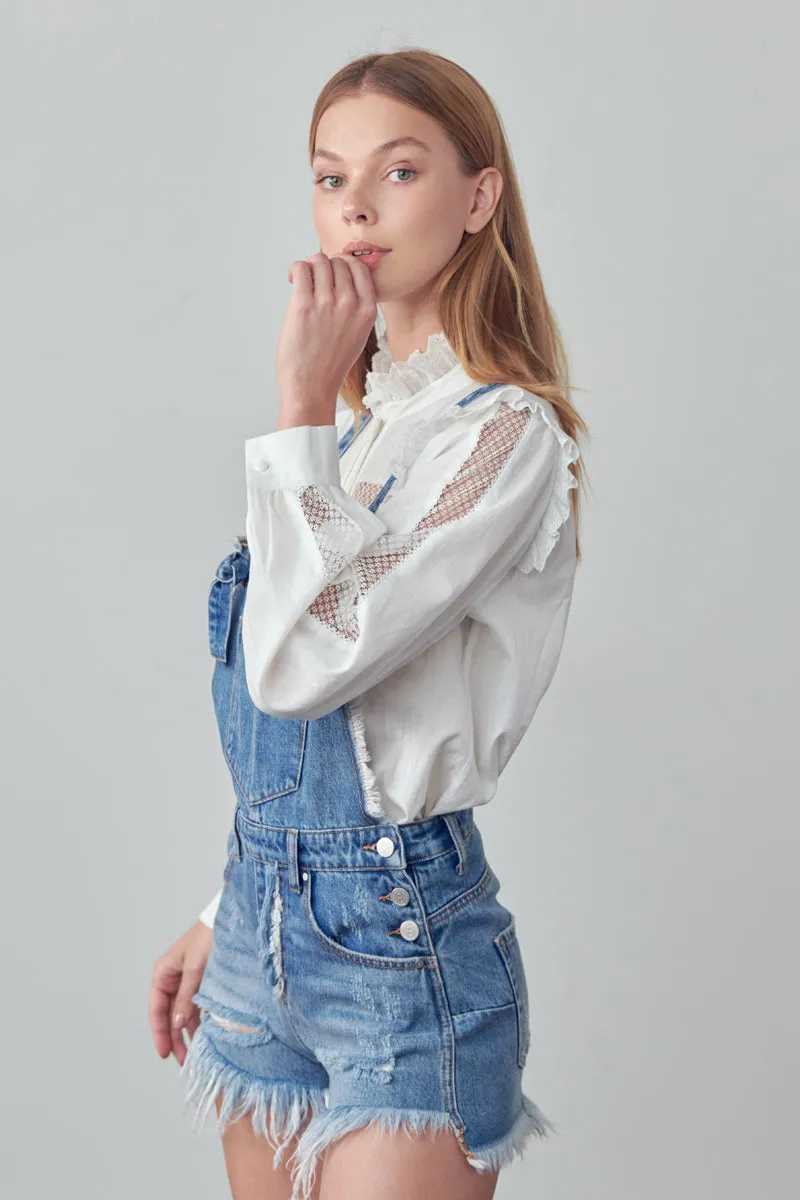 SUNFLOWER HIGH RISE SHORTALL