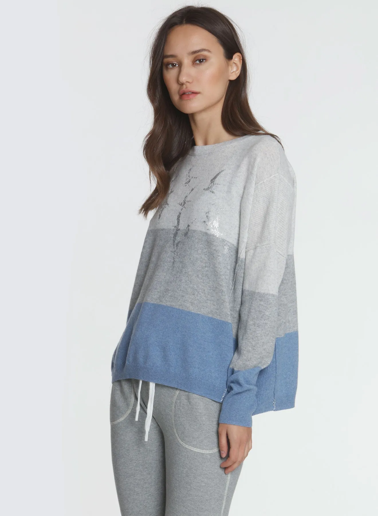 Sunset Wide Scoop - Grey