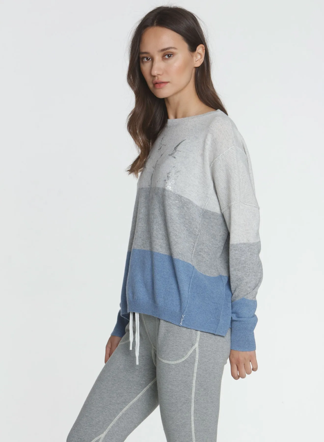Sunset Wide Scoop - Grey