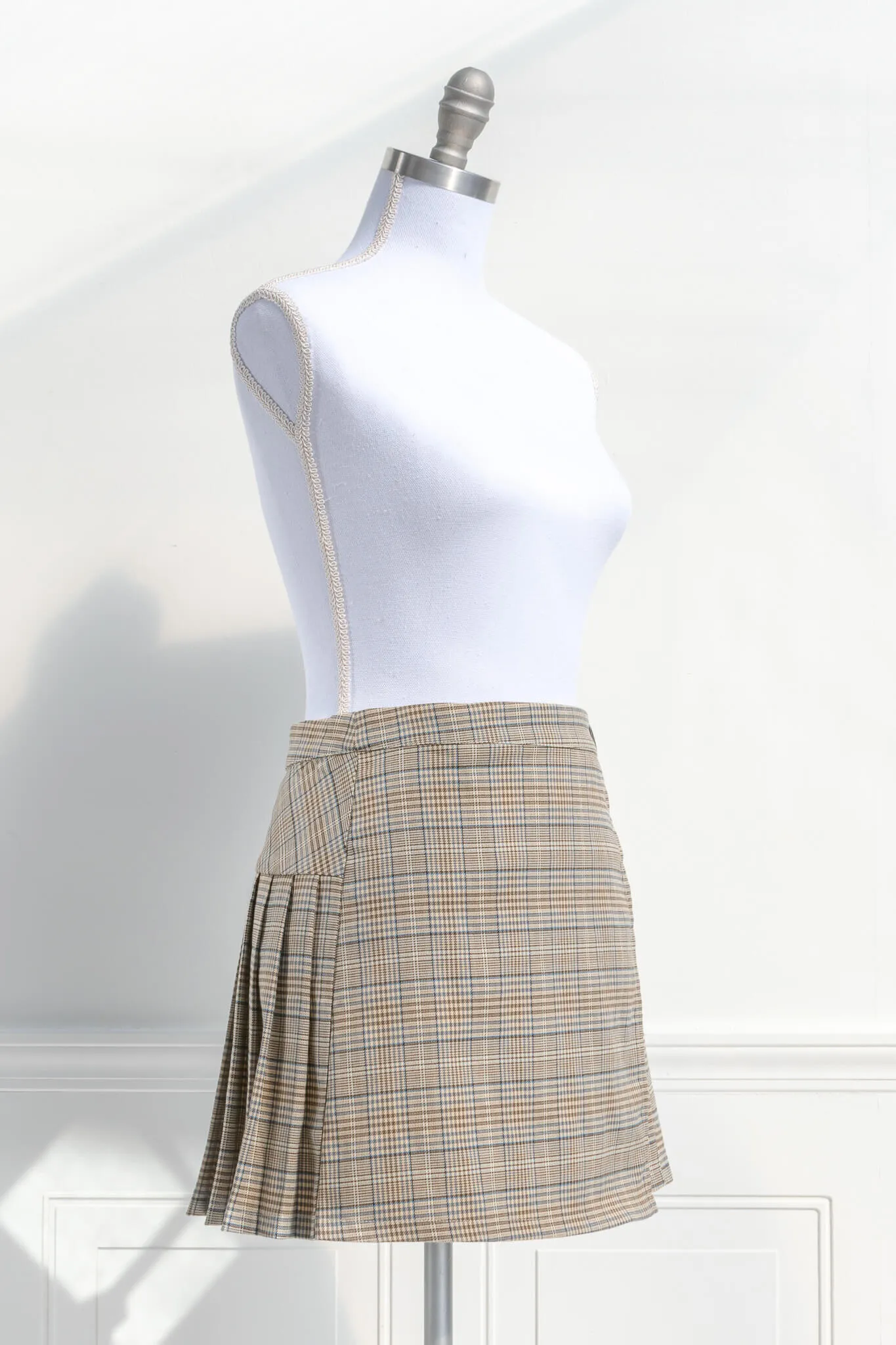Tatianna Plaid Mini Skirt