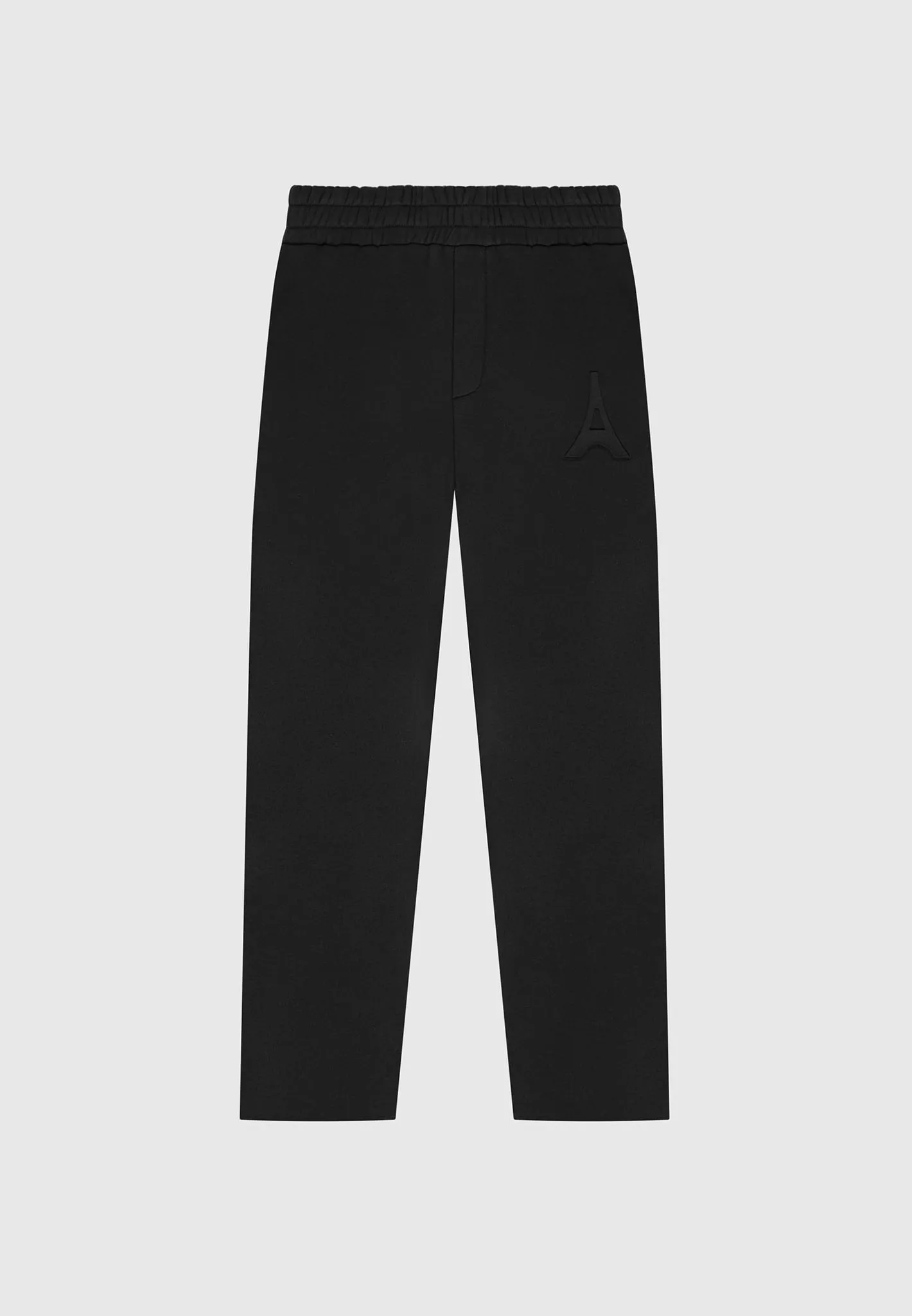 Éternel Eiffel Embossed Joggers - Black