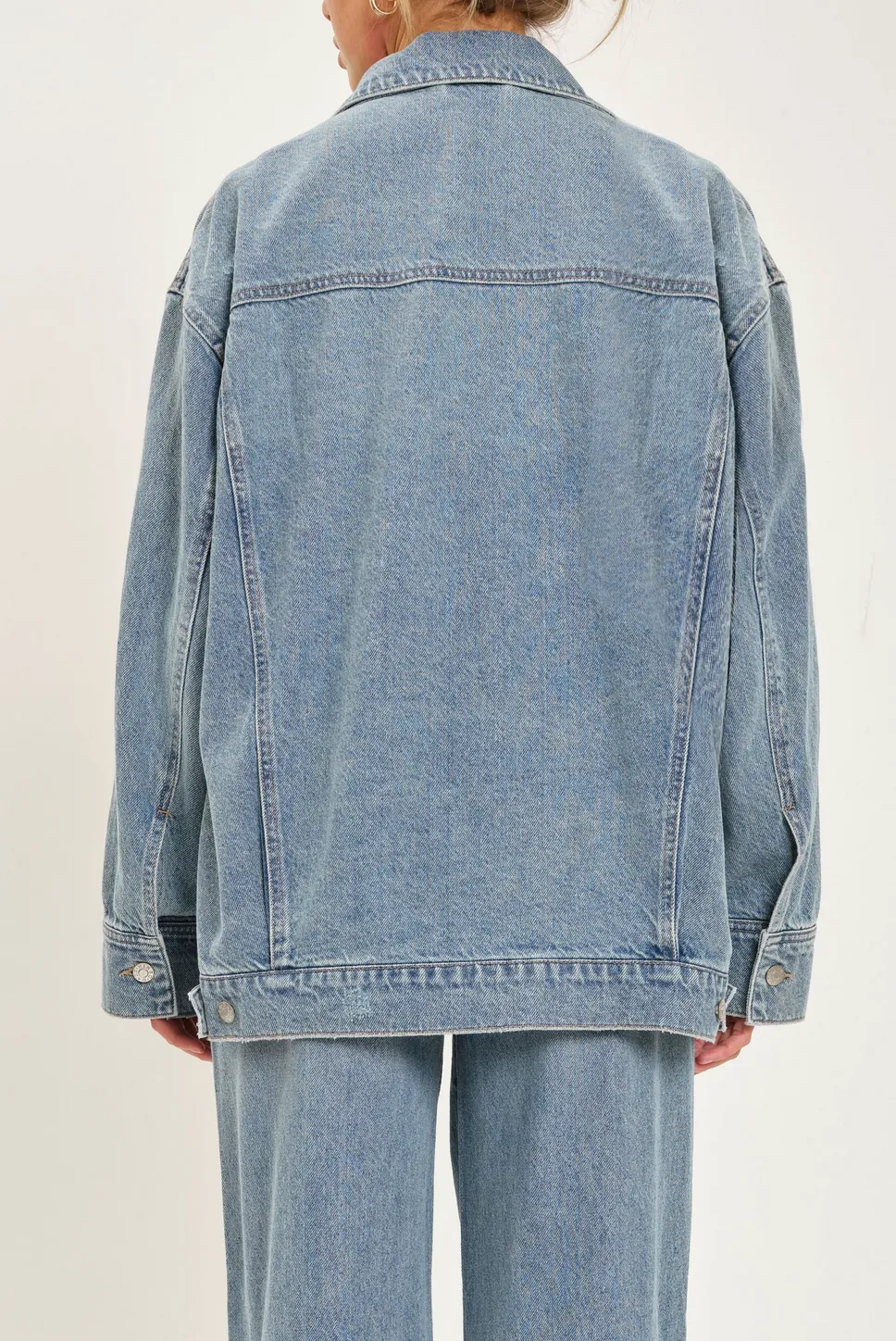 The Beau Boyfriend Jacket by Daze Denim - Later