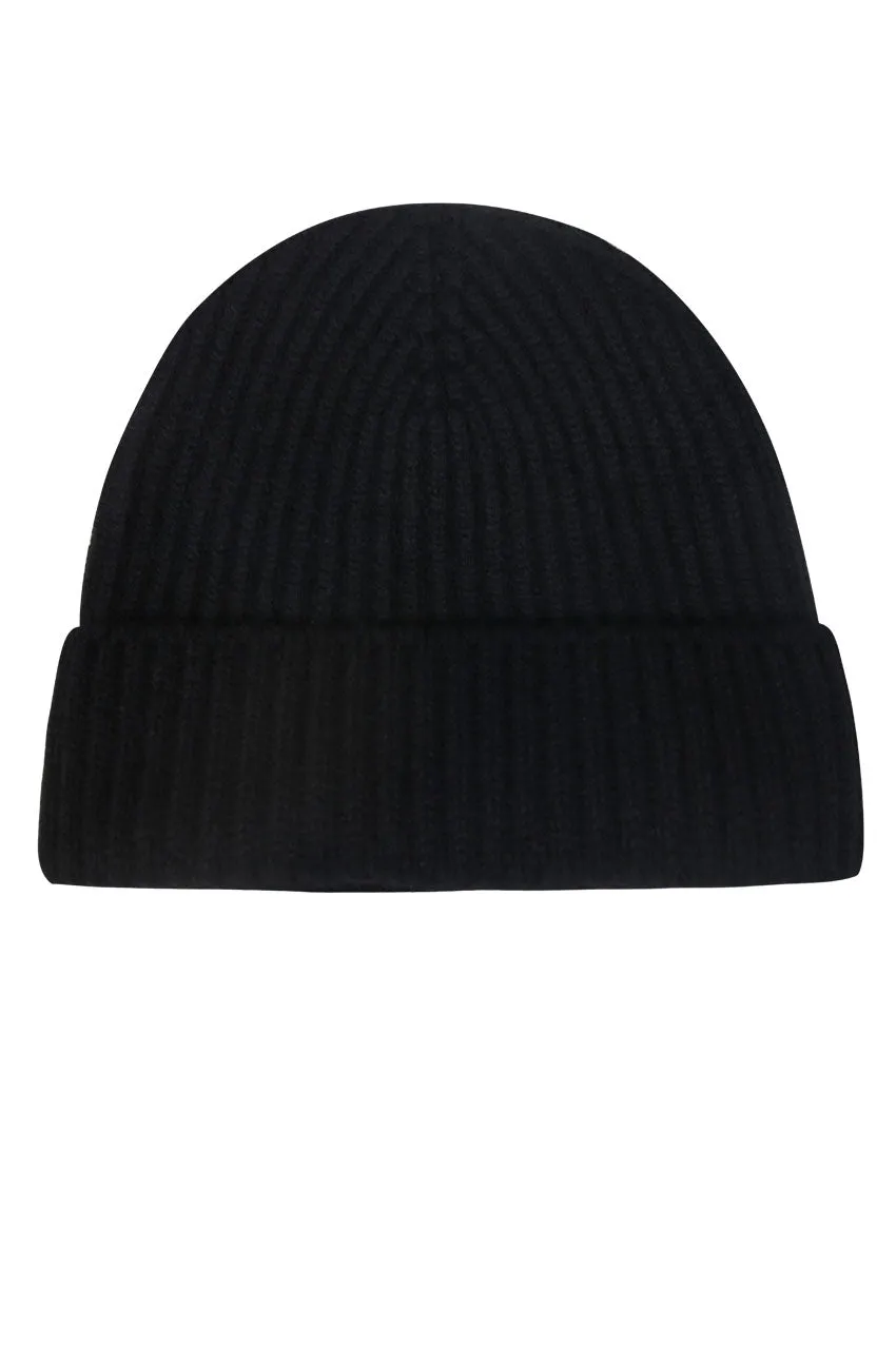 THE CLASSIC RIBBED BEANIE | Black
