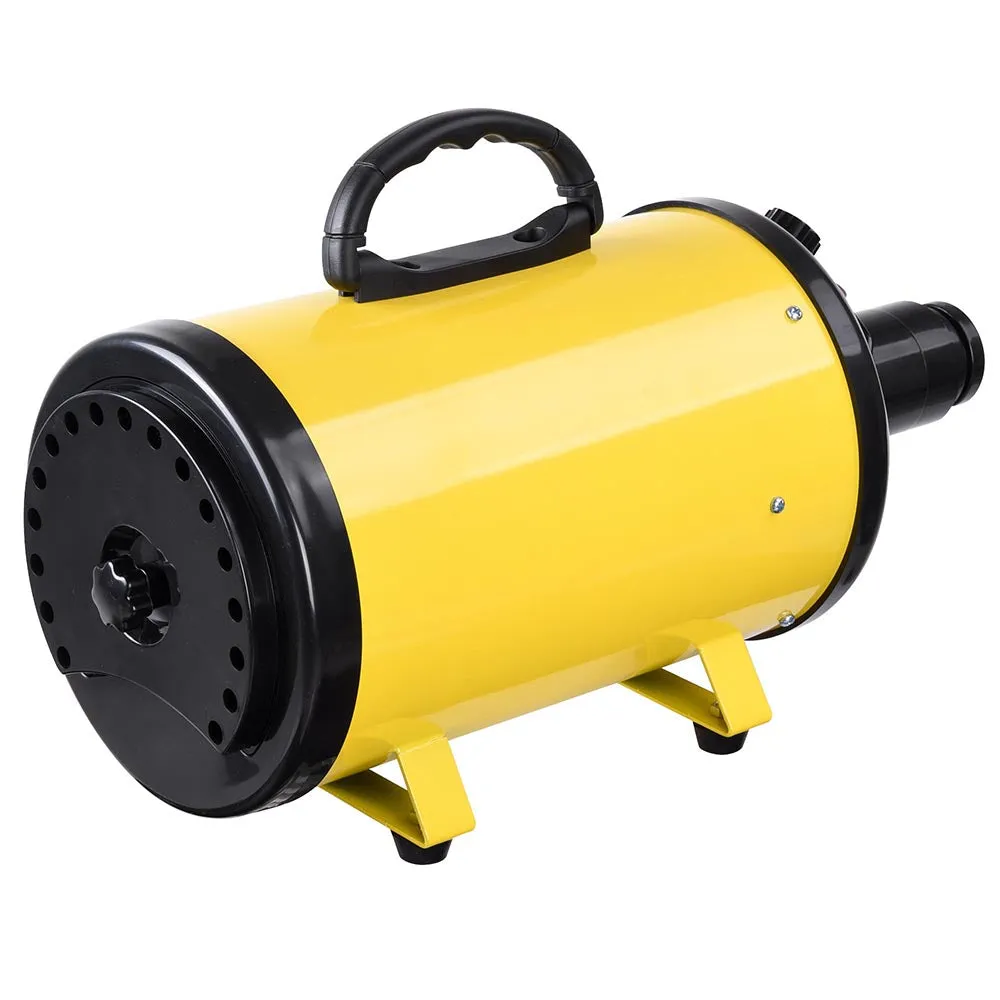 TheLAShop 3.2HP Pet Hair Dryer Quick Blower w/ 4 Nozzles Color Opt