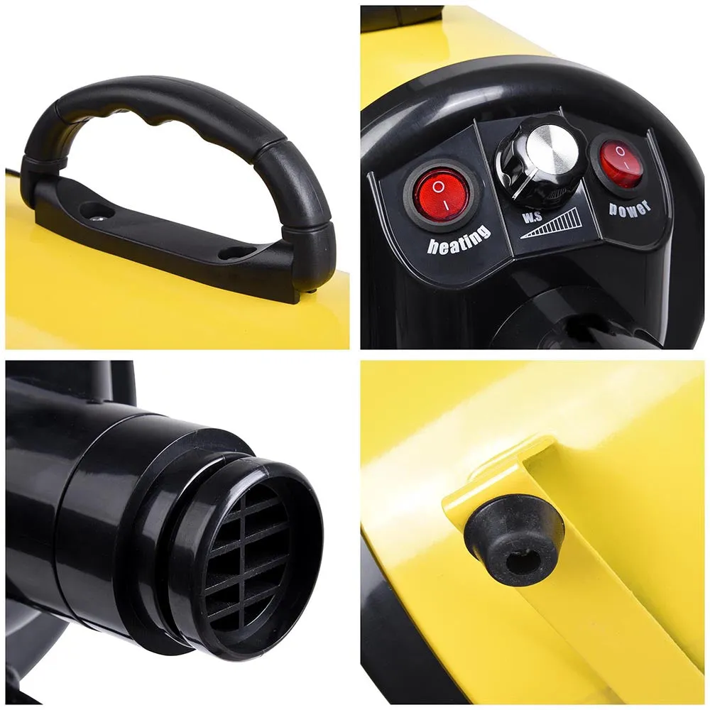 TheLAShop 3.2HP Pet Hair Dryer Quick Blower w/ 4 Nozzles Color Opt