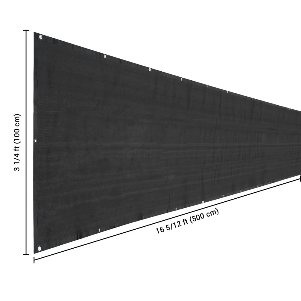 TheLAShop Fence Screen 90% Privacy Fencing Mesh 3'x16'