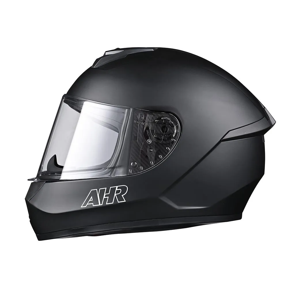 TheLAShop Motorcycle Helmet RUN-F3 Full Face Helmet DOT Matt Black