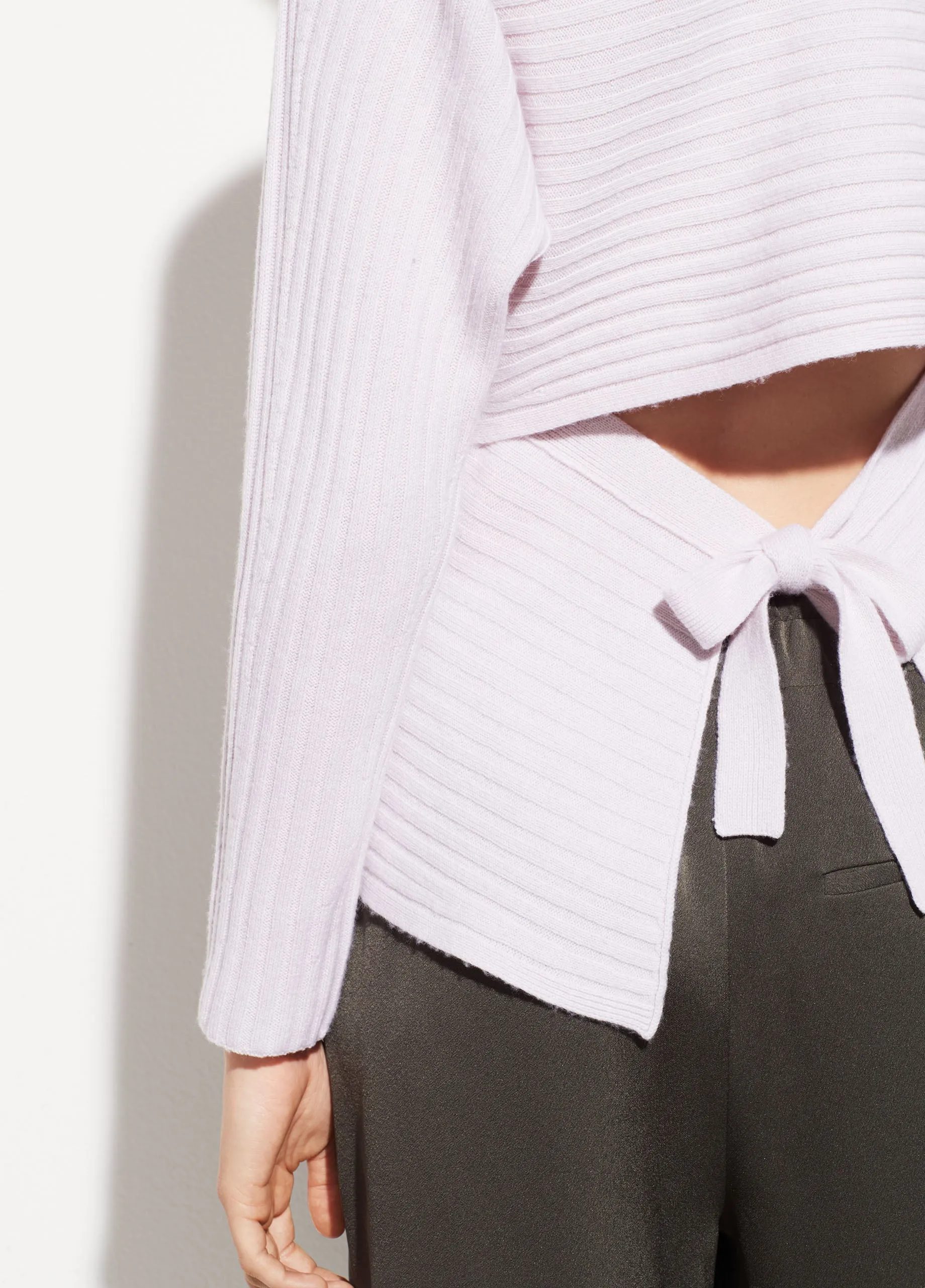 Tie Back Dolman in Hyacinth
