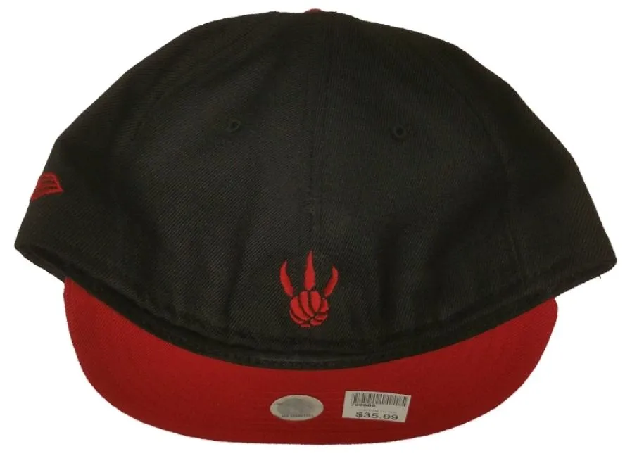 Toronto Raptors New Era 59Fifty Black Red Classic NBA Fitted Hat Cap
