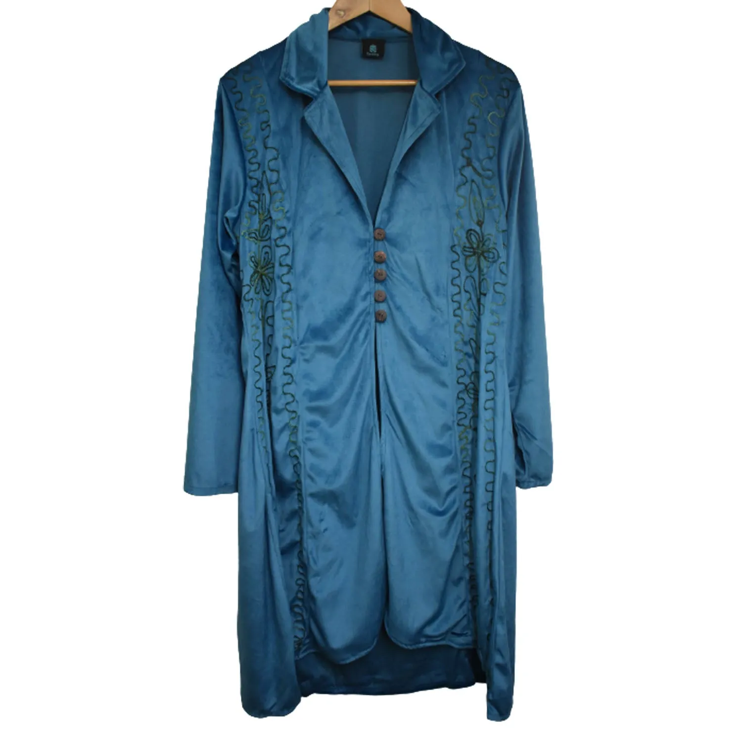 Velvet-Style Coat