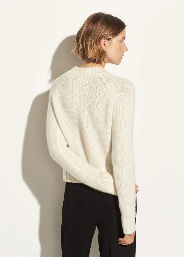 Vince - Shrunken Pullover Off White