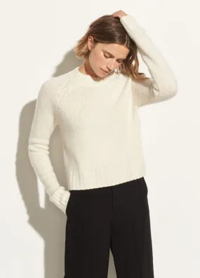 Vince - Shrunken Pullover Off White