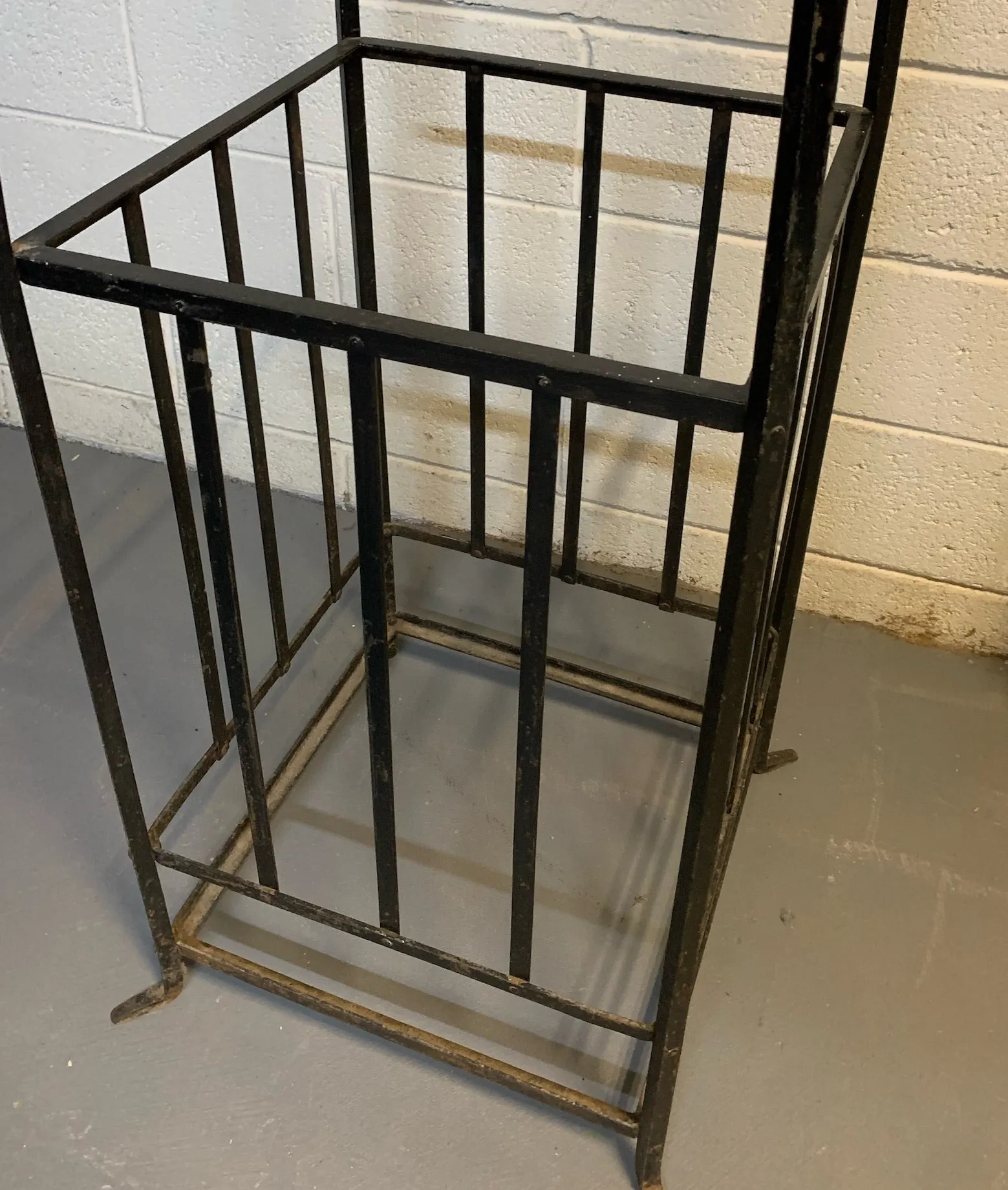 Vintage  Dutch Metal Coat Rack  #4865