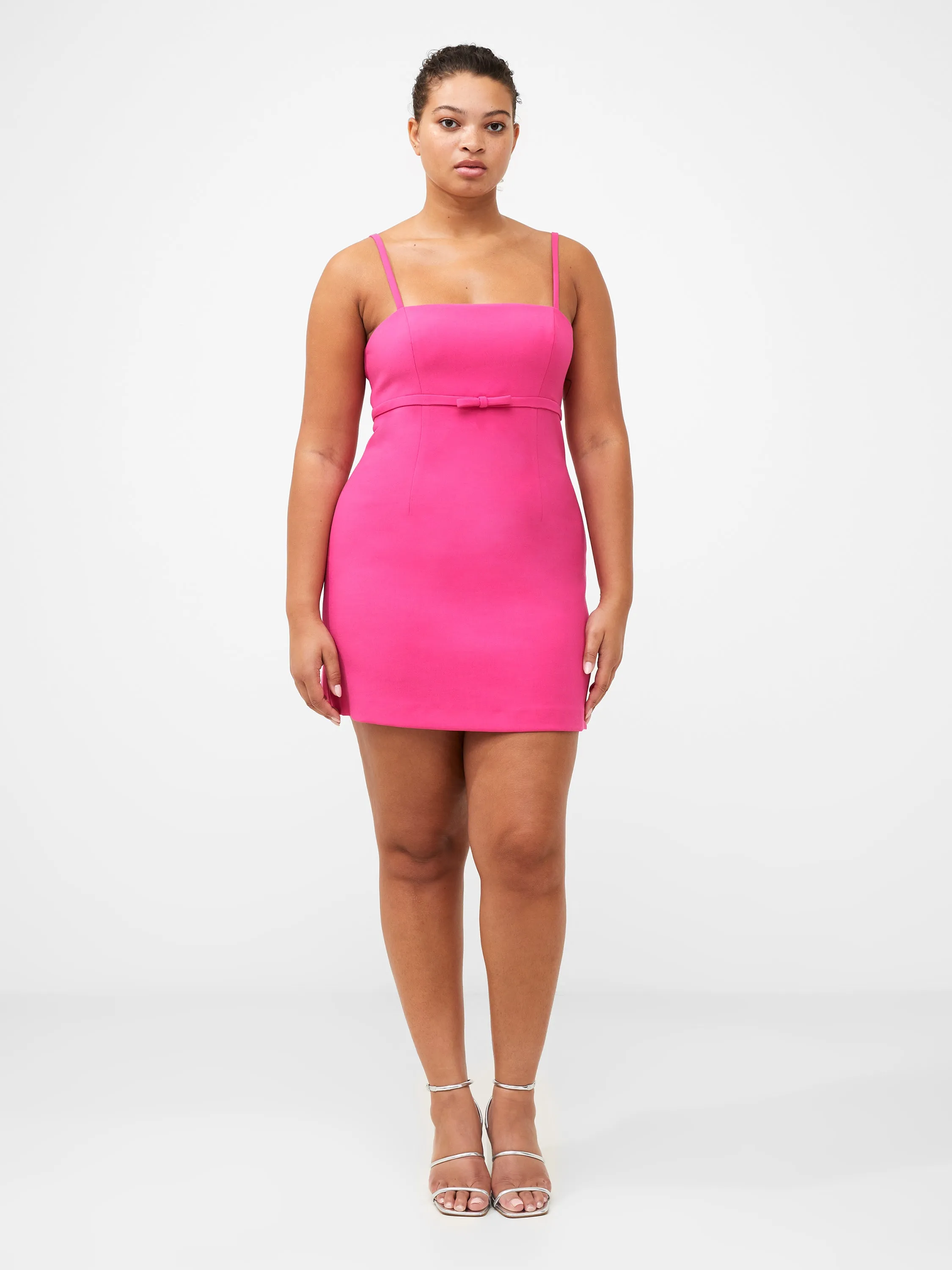 Whisper Ruth Bow Mini Dress